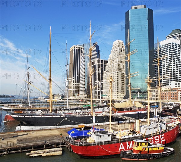 Seaport, New York City. Date : 2007