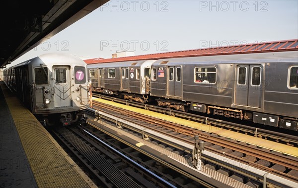 New York City subway. Date : 2007