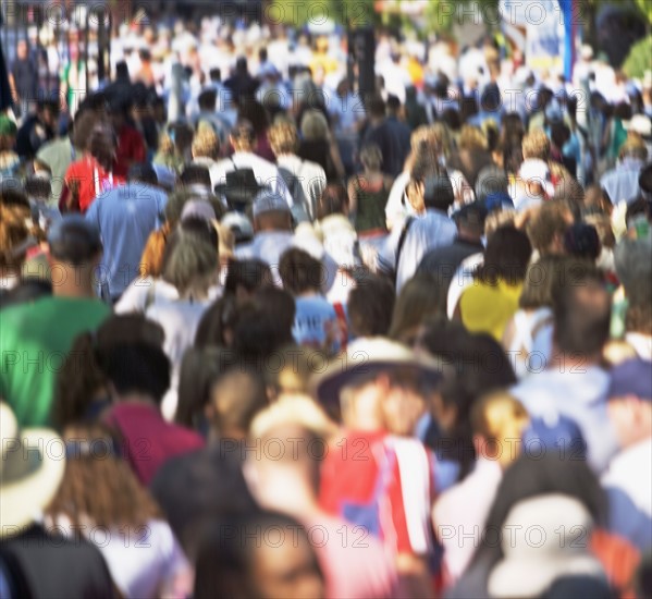 crowd of people. Date : 2007