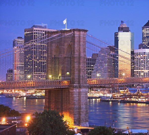 Brooklyn Bridge, New York City. Date : 2007