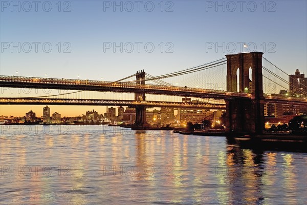 Brooklyn Bridge, New York City. Date : 2007