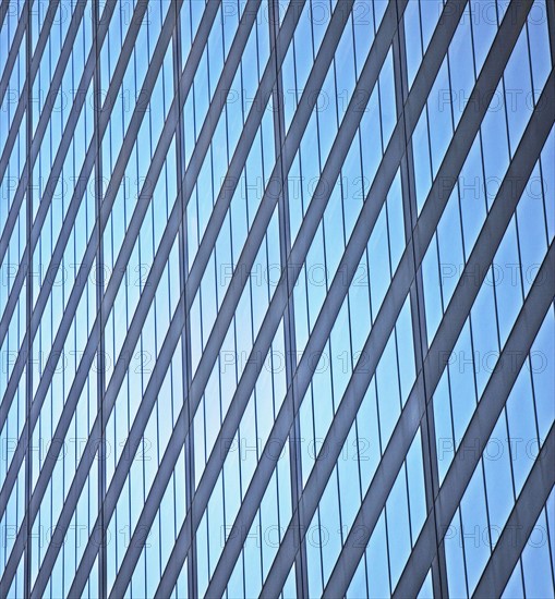 side of skyscraper, New York City. Date : 2007