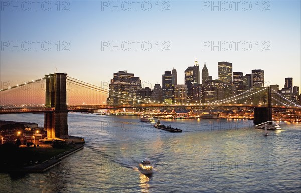 Brooklyn Bridge, New York City. Date : 2007