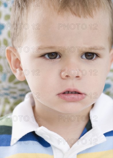 Close up of baby’s face. Date : 2007