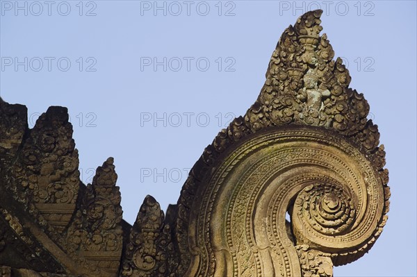 Ancient Temple Angkor Wat Banteay Srei Cambodia Khmer. Date : 2006