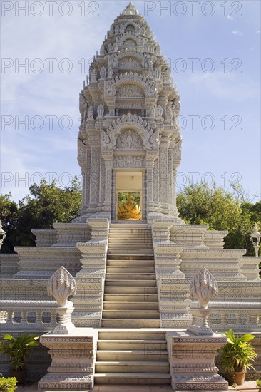 Royal Palace Phnom Penh Cambodia Khmer. Date : 2006