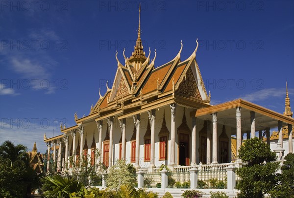 Royal Palace Phnom Penh Cambodia Khmer. Date : 2006