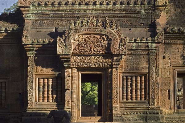 Ancient Temple Angkor Wat Banteay Srei Cambodia Khmer. Date : 2006