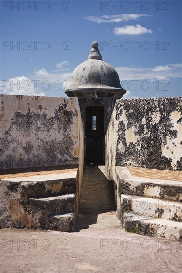 Detail of El Morro San Juan Puerto Rico. Date : 2006