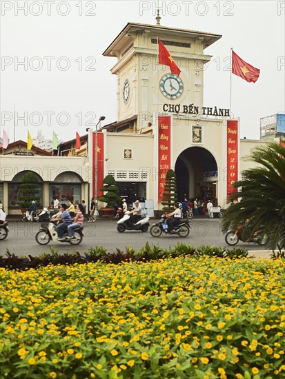 Ben Thanh Market Ho Chi Minh City Saigon Vietnam. Date : 2006