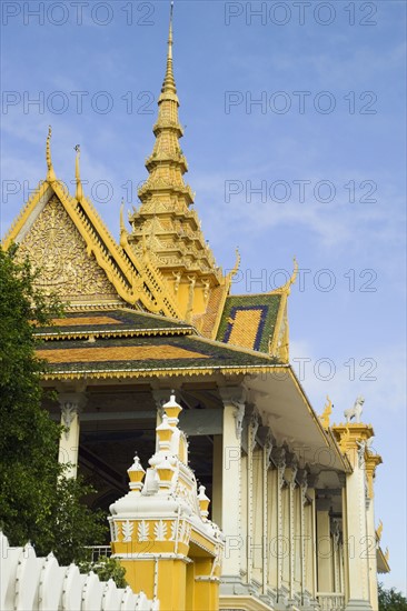 Royal Palace Phnom Penh Cambodia Khmer. Date : 2006