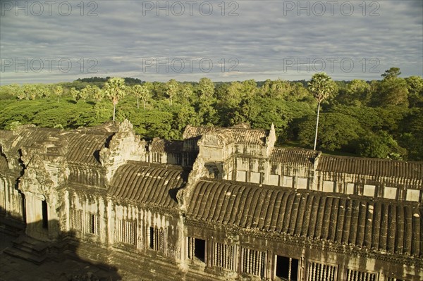 Ancient Temple Angkor Wat Cambodia Khmer . Date : 2006