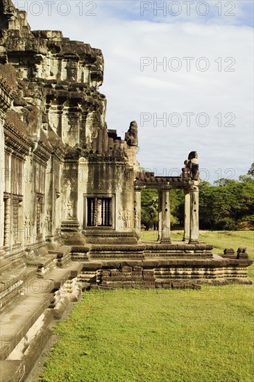 Ancient Temple Angkor Wat Cambodia Khmer. Date : 2006