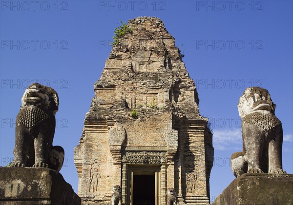 Ancient Temple Angkor Wat Cambodia Khmer. Date : 2006