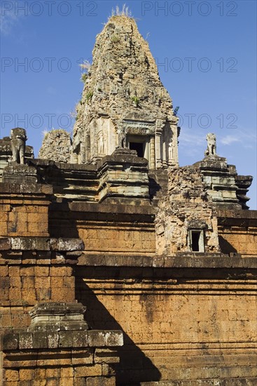 Ancient Temple Angkor Wat Cambodia Khmer. Date : 2006