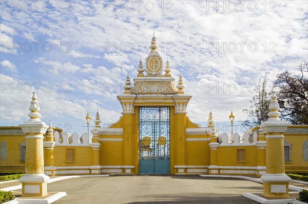 Royal Palace Phnom Penh Cambodia Khmer. Date : 2006