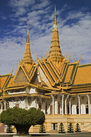 Royal Palace Phnom Penh Cambodia Khmer. Date : 2006