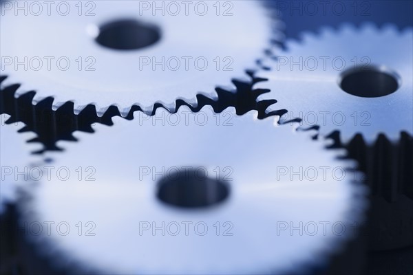 Close up of cog wheels.