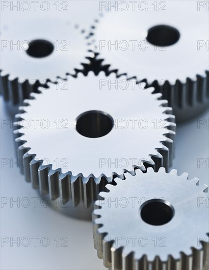 Close up of cog wheels.