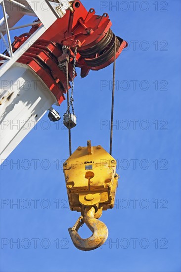 construction crane, hook. Date : 2008