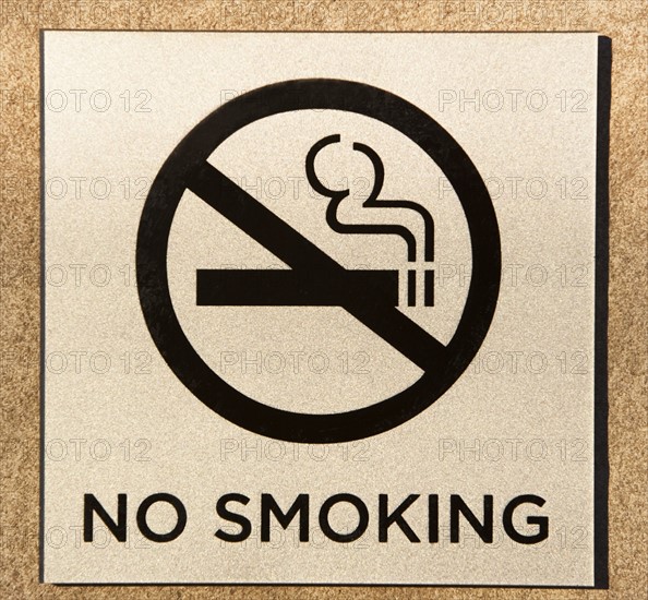 no smoking sign. Date : 2008