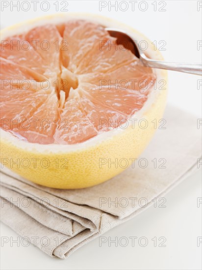 Close up of grapefruit. Date : 2008