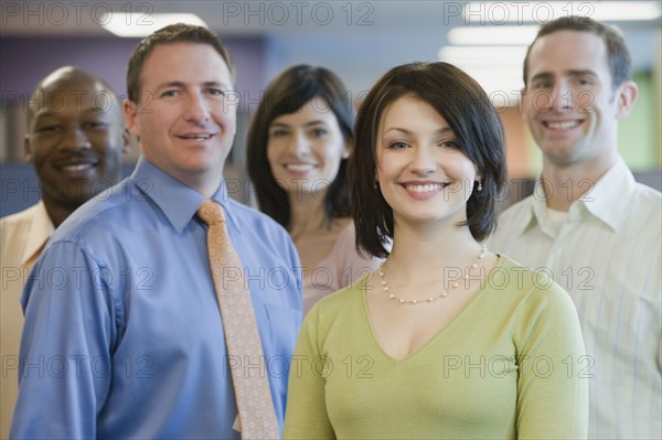 Group of multi-ethnic businesspeople. Date : 2008
