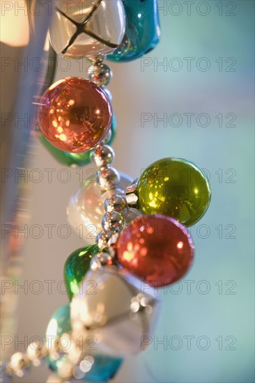 Close up of Christmas decoration. Date : 2008