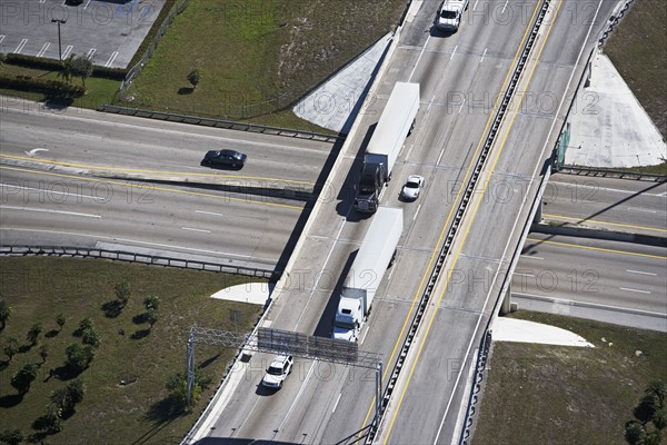 aerial view of roadway,highway. Date : 2008