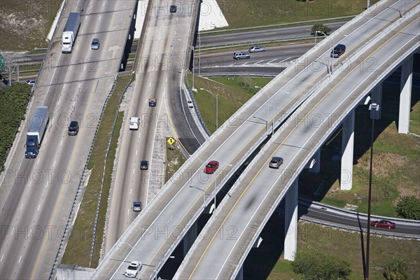 aerial view of roadway,highway. Date : 2008