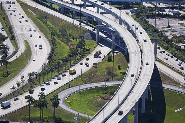 aerial view of roadway,highway. Date : 2008