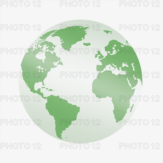 Green globe.