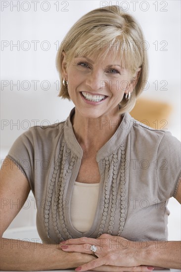 Portrait of mature woman.