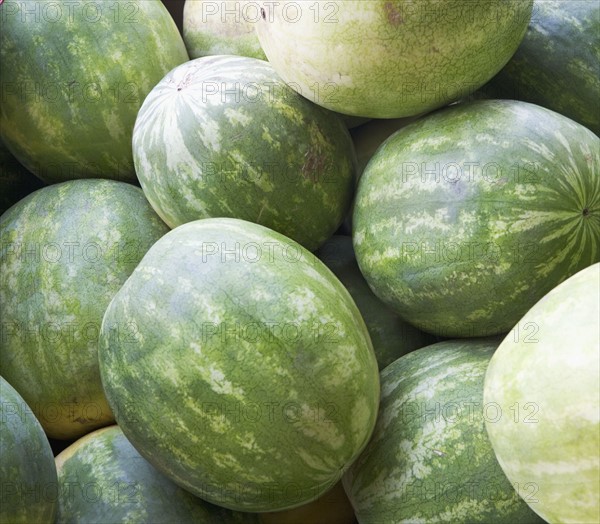 Pile of watermelon. Date : 2008