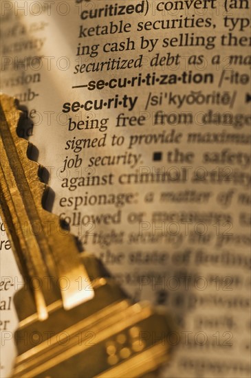 Definition of security in dictionary and key. Date : 2008