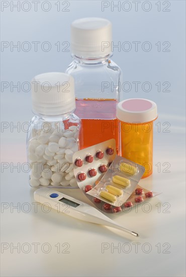 Assortment of medicines.