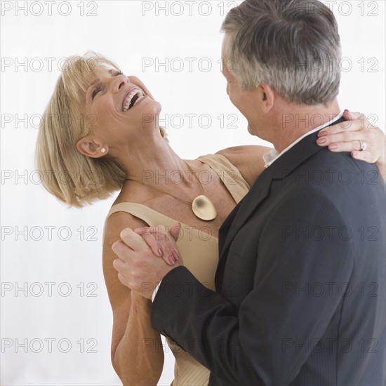 Couple celebrating anniversary.