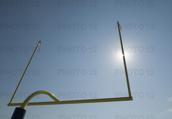 Football goal post.