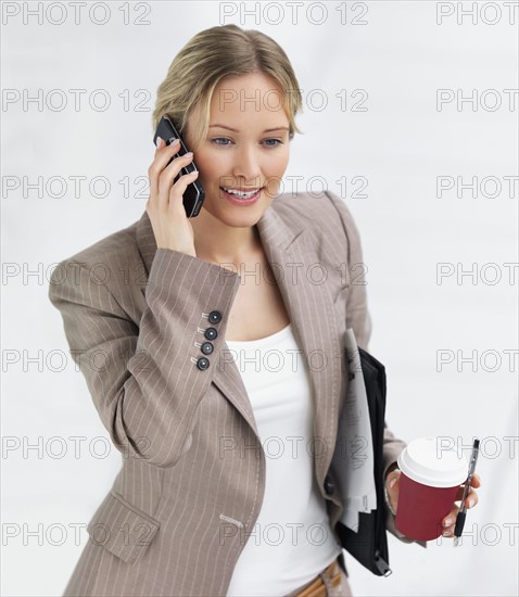 Businesswoman on the move. Date : 2008