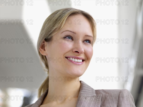 Close up portrait of businesswoman. Date : 2008