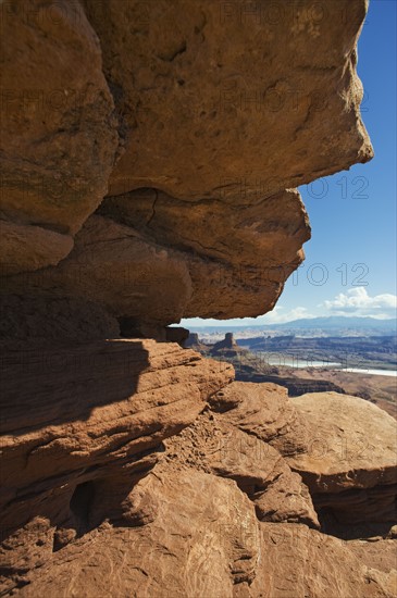 Rock formation at Canyonlands National Park, Utah.