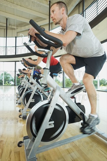 Spinning class. Date: 2008