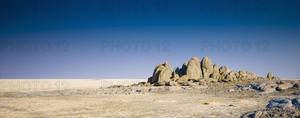 Kubu Island, Botswana. Date : 2008