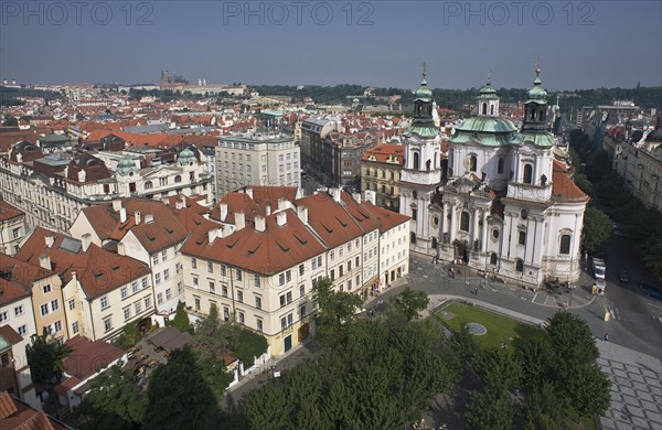 Saint Nicholas Church in Prague.