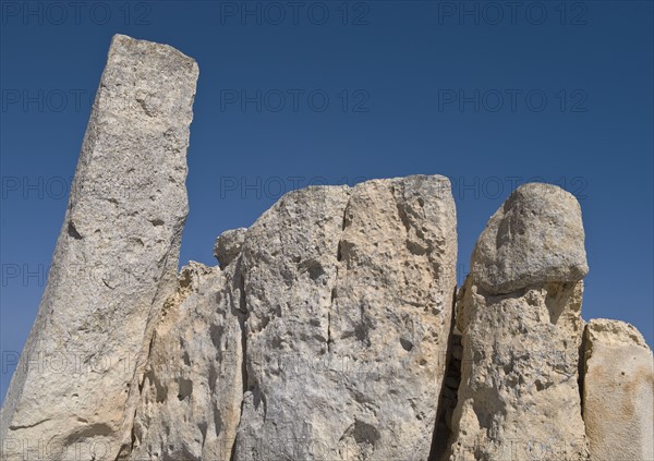 Hagar Qim, Megalithic temple, Malta.