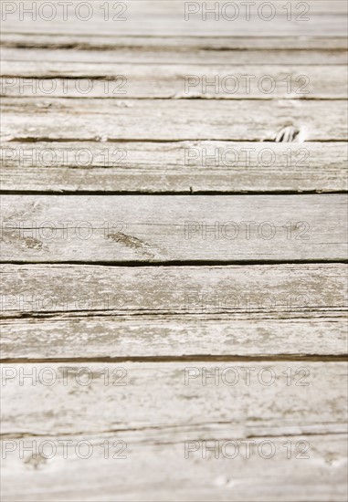 Close up of wooden planks. Date : 2008