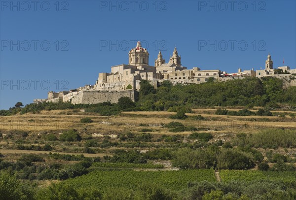 Ancient capital, Mdina, Malta.