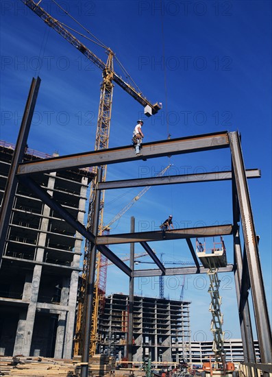 Construction of hotel and casino in Biloxi, Mississippi. Date: 2008