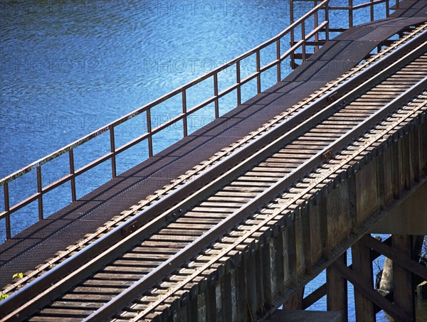 Railroad bridge. Date : 2008