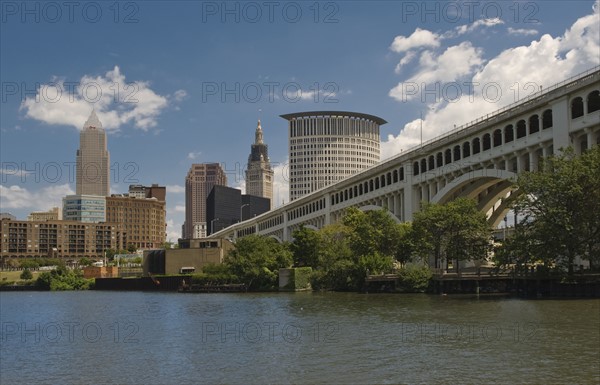 View of Cleveland, Ohio.